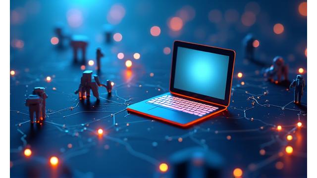 Çapraz platform oyun geliştirme, farklı cihazların birbirine bağlı olduğu network görseli